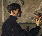 Nesterov Nikolai Stepanovich The Portrait of Colin Spain oil painting artist
